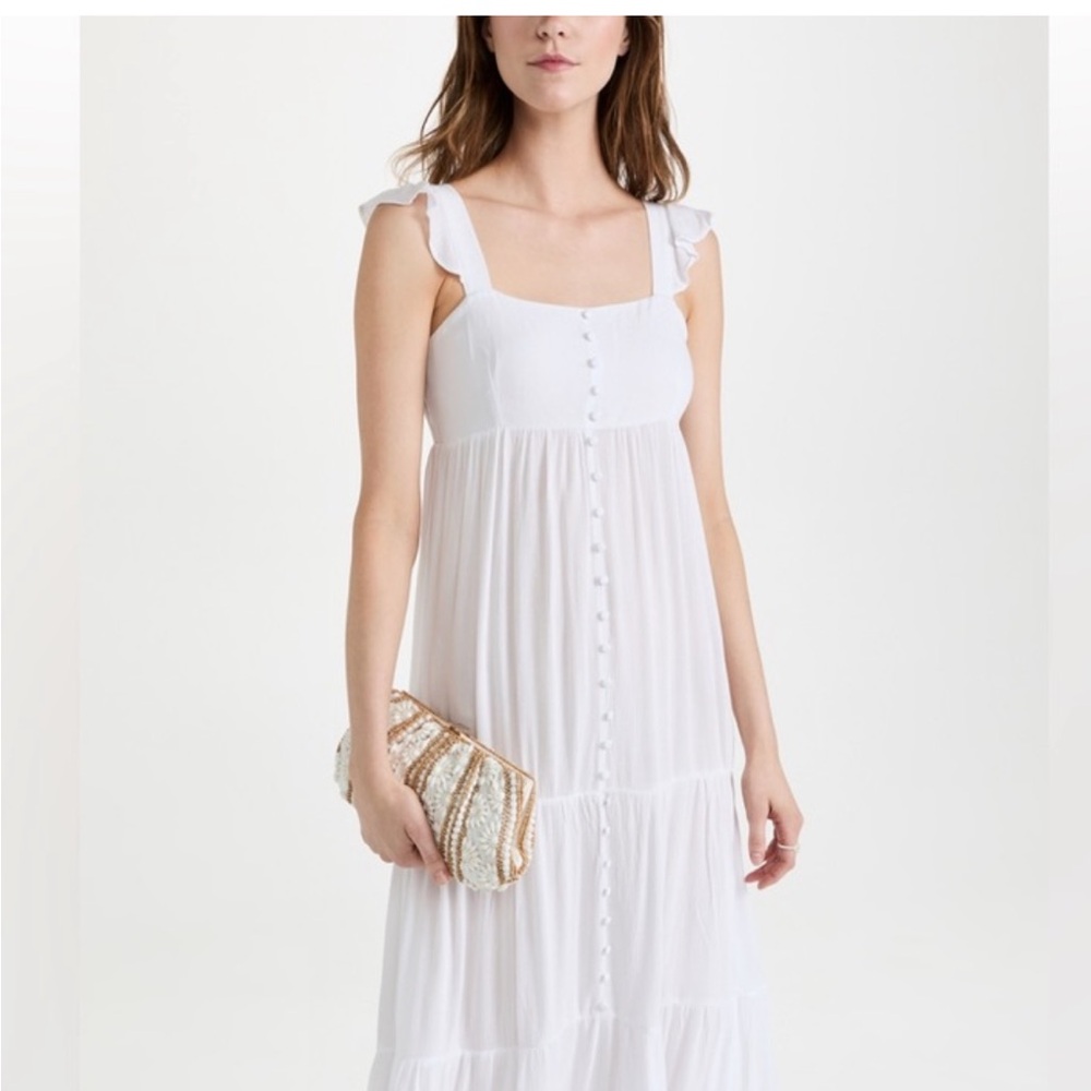 BB Dakota by Steve Madden Ready or Yacht Dress in White NWT Size M